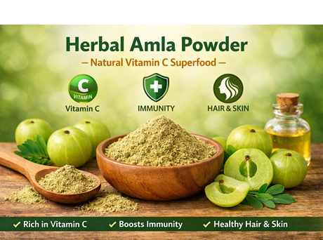 Herbal Amla Powder – Natural Vitamin C Superfood